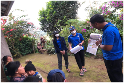 Students of Udayana University Community Service Program Conduct Socialization and Disinfection on Livestock Animals from Mengani Villagers to Anticipate Foot and Mouth Diseases (FMD)